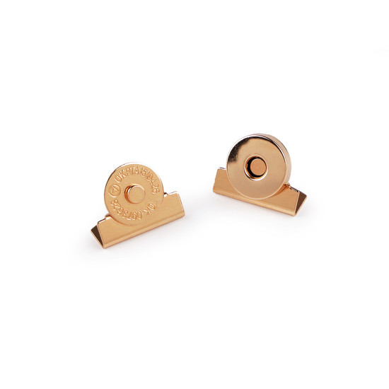 Magnetic closure ø15 mm - Nickel (10 Pieces) Magnetic closure ø15 mm - Nickel (10 Pieces)