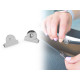Magnetic closure ø15 mm - Nickel (10 Pieces) Magnetic closure ø15 mm - Nickel (10 Pieces)