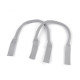 Handles for textile bags - polypropylene - Ecru light (2 Pieces) Handles for textile bags - polypropylene - Ecru light (2 Pieces)