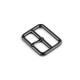 Metallschnalle/gürtelschnalle lackiert, durchzug 20; 25 mm - Schwarz lackiert (10 Stücke) Metallschnalle/gürtelschnalle lackiert, durchzug 20; 25 mm - Schwarz lackiert (10 Stücke)