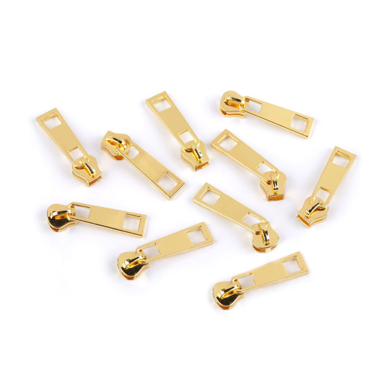 Slider for metal zippers no 5 - Nickel (10 Pieces)