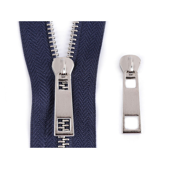 Slider for metal zippers no 5 - Nickel (10 Pieces)