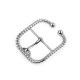 Metallschnalle, durchzug 40 mm - Nickel (1 Stück) Metallschnalle, durchzug 40 mm - Nickel (1 Stück)