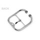 Metallschnalle, durchzug 40 mm - Nickel (1 Stück) Metallschnalle, durchzug 40 mm - Nickel (1 Stück)