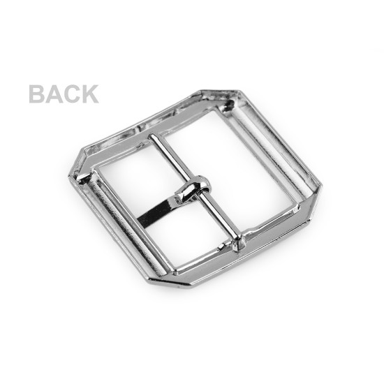 Metallschnalle/gürtelschnalle, durchzug 25 mm - Nickel schwarz (1 Stück) Metallschnalle/gürtelschnalle, durchzug 25 mm - Nickel schwarz (1 Stück)