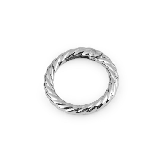 Dísz karabiner karika ø25 mm - Rózsaarany (10 Darabok)