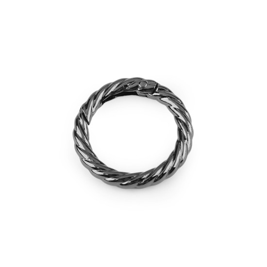 Dísz karabiner karika ø25 mm - Rózsaarany (10 Darabok)