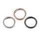 Carabină decorativă rotundă ø32 mm - Nichel (30 Bucăți)