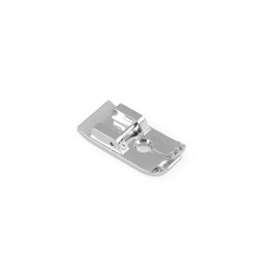 Metall-säumerfuß für overlock, geradstich - Nickel (1 Stück)
