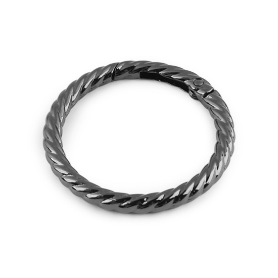 Dísz karabiner karika ø38 mm - Rózsaarany (10 Darabok)