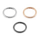 Dísz karabiner karika ø38 mm - Rózsaarany (10 Darabok)