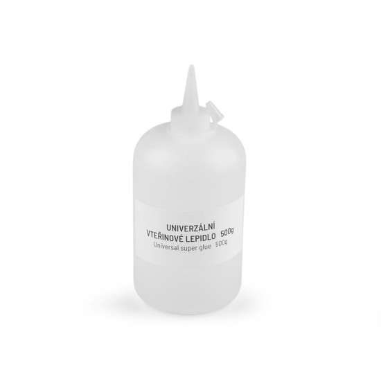 Universal instant glue with a bottle of 500 g - As pictured (1 Piece) Universal instant glue with a bottle of 500 g - As pictured (1 Piece)
