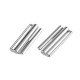 Klamra metalowa otwór do przewlekania 38 mm - Czarny nikiel (10 Pary) Klamra metalowa otwór do przewlekania 38 mm - Czarny nikiel (10 Pary)