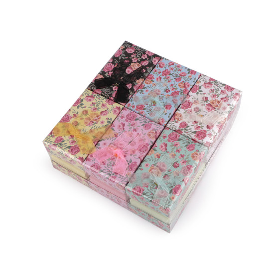 Pudełeczko dekoracyjne 5x8 cm - Mix (12 Sztuki) Pudełeczko dekoracyjne 5x8 cm - Mix (12 Sztuki)