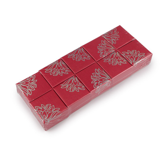 Pudełeczko dekoracyjne 5x5 cm - Niebieski (10 Sztuki) Pudełeczko dekoracyjne 5x5 cm - Niebieski (10 Sztuki)
