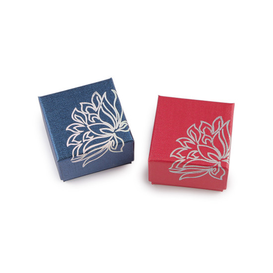 Pudełeczko dekoracyjne 5x5 cm - Niebieski (10 Sztuki) Pudełeczko dekoracyjne 5x5 cm - Niebieski (10 Sztuki)
