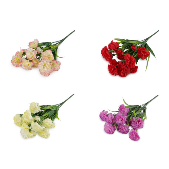 Artificial bouquet of mini carnations - Lightest yellow (1 Piece) Artificial bouquet of mini carnations - Lightest yellow (1 Piece)