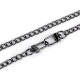 Łańcuszek do torebki z karabińczykiem długość 125 cm, szerokość 6 mm - Złoty żółty (3 Sztuki)